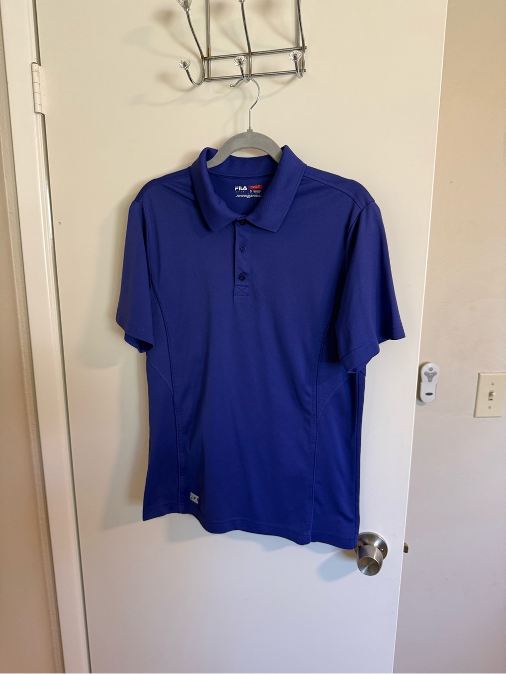 Fila Men’s Blue Athletic Polo Shirt. Golf